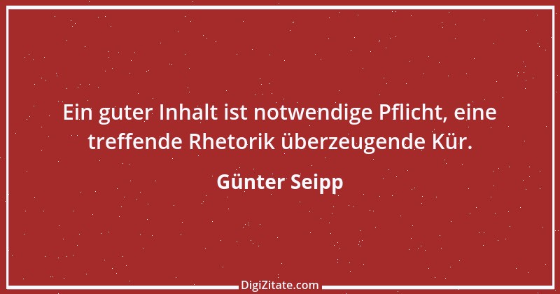 Zitat von Günter Seipp 87