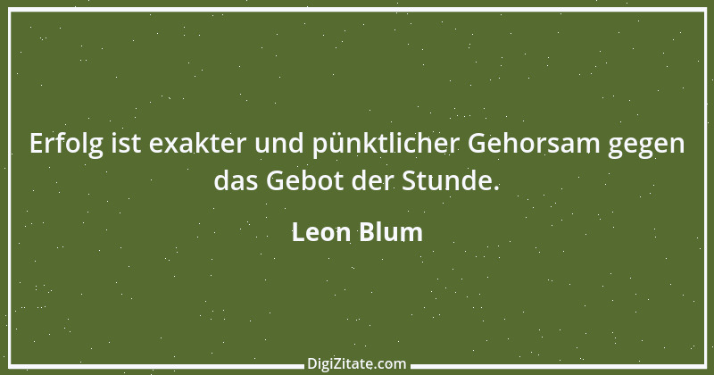 Zitat von Leon Blum 1