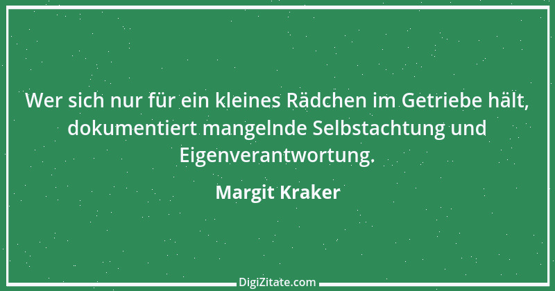 Zitat von Margit Kraker 1