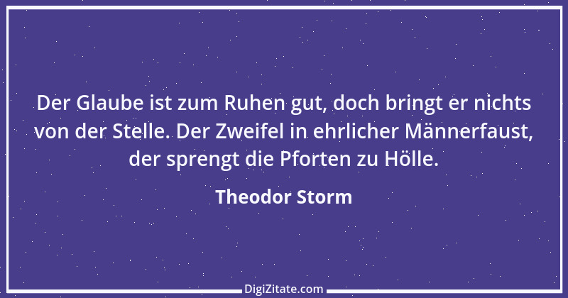 Zitat von Theodor Storm 19