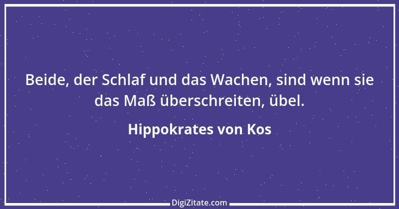 Zitat von Hippokrates von Kos 41