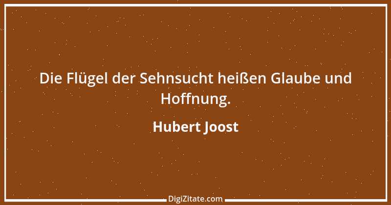 Zitat von Hubert Joost 154