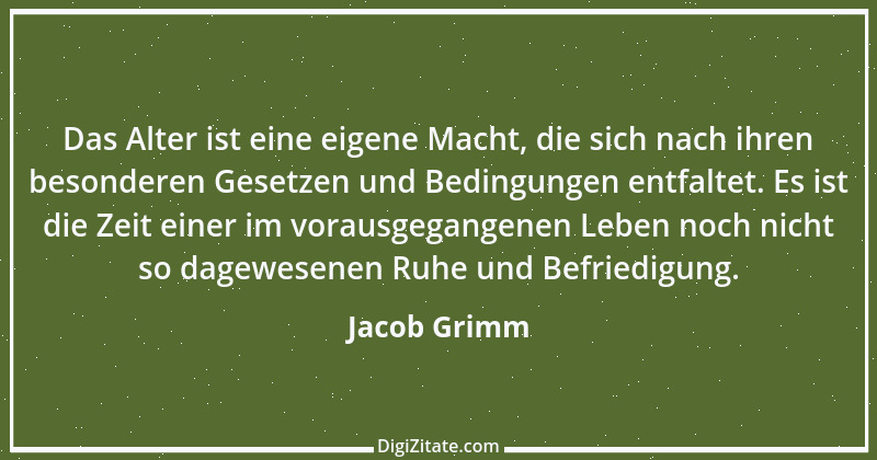 Zitat von Jacob Grimm 1