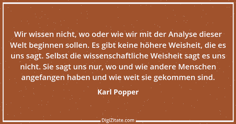 Zitat von Karl Popper 5