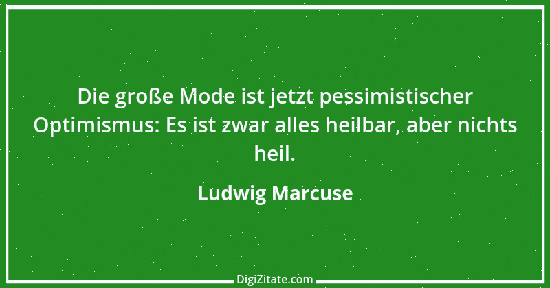 Zitat von Ludwig Marcuse 24