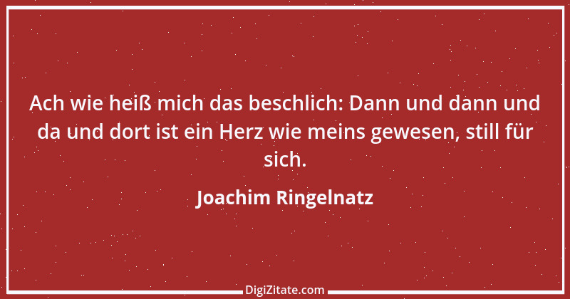 Zitat von Joachim Ringelnatz 94