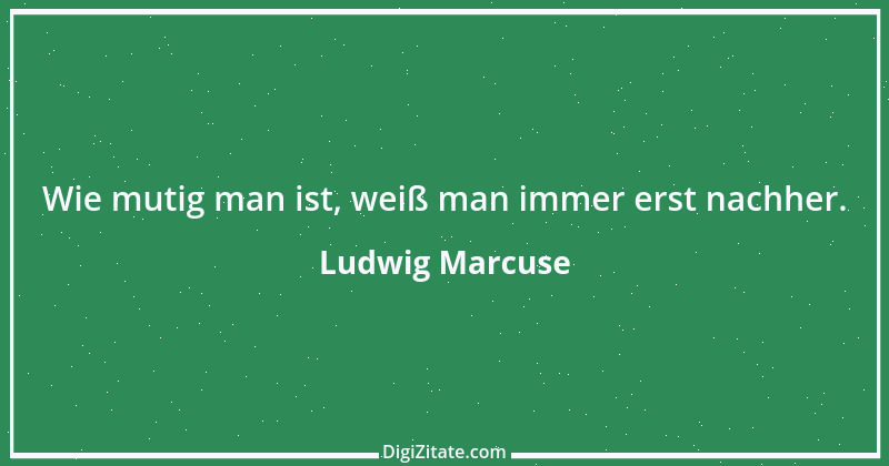 Zitat von Ludwig Marcuse 25