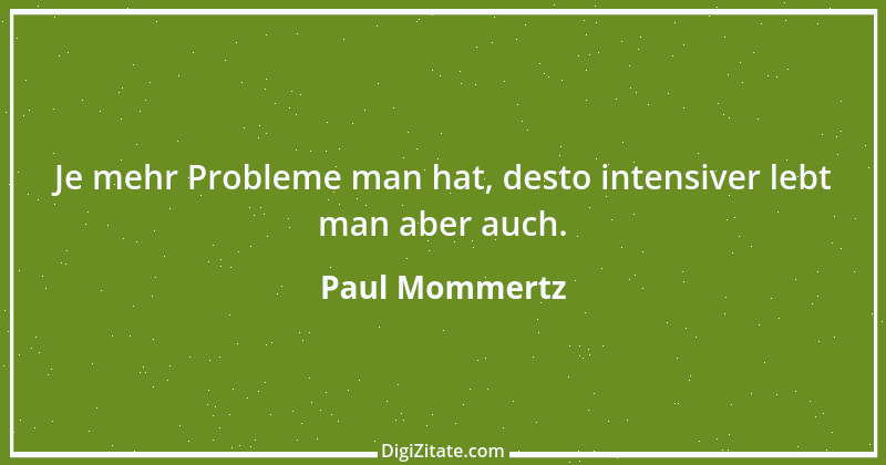 Zitat von Paul Mommertz 323