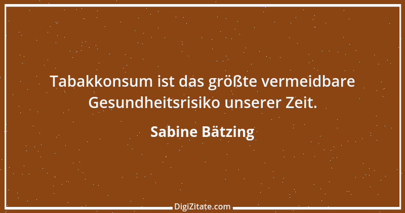 Zitat von Sabine Bätzing 1