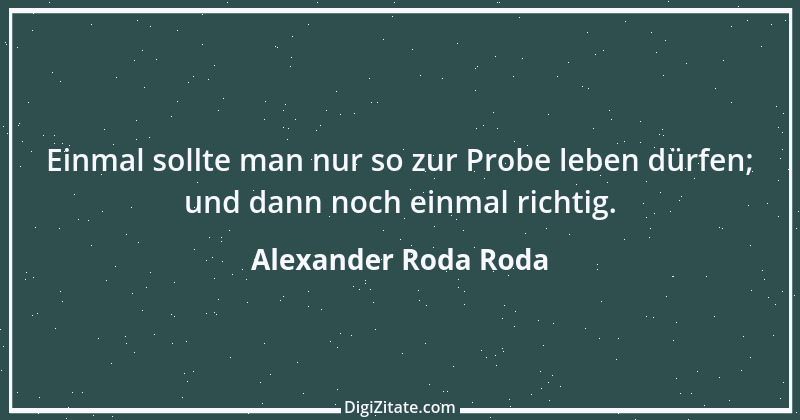 Zitat von Alexander Roda Roda 4