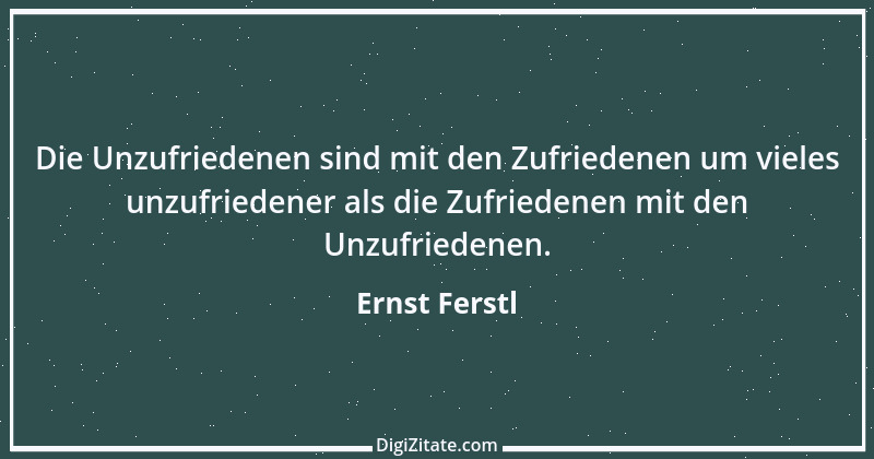 Zitat von Ernst Ferstl 43