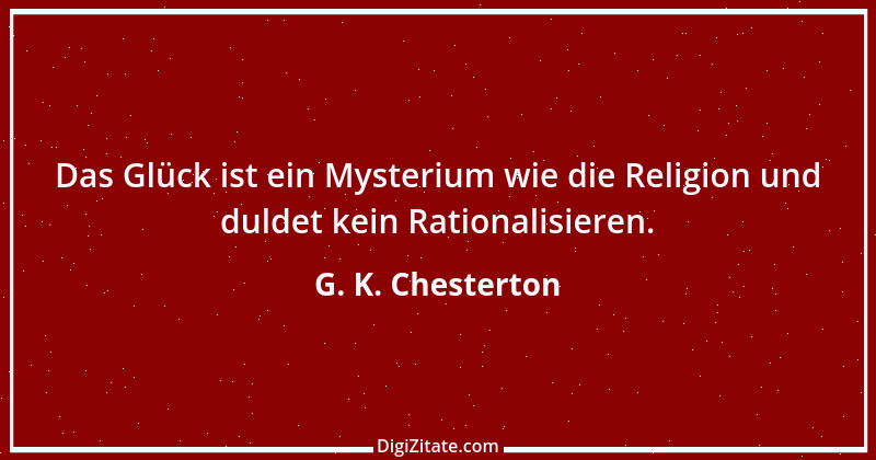 Zitat von G. K. Chesterton 150