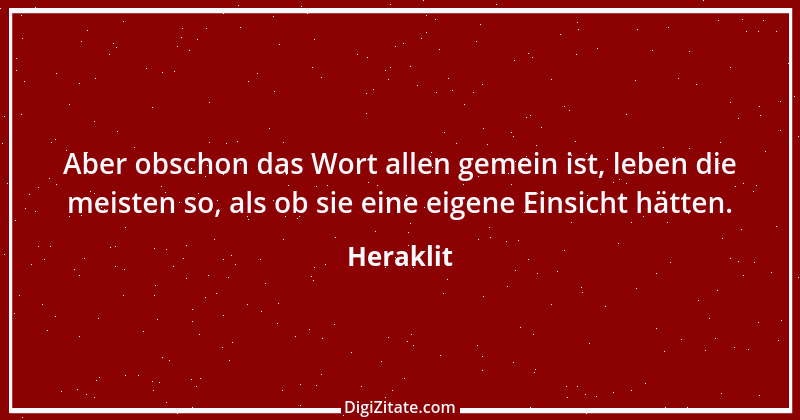 Zitat von Heraklit 13