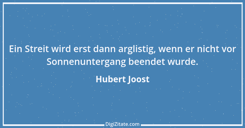 Zitat von Hubert Joost 156