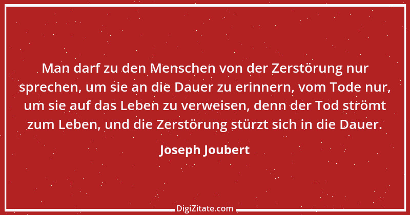 Zitat von Joseph Joubert 282