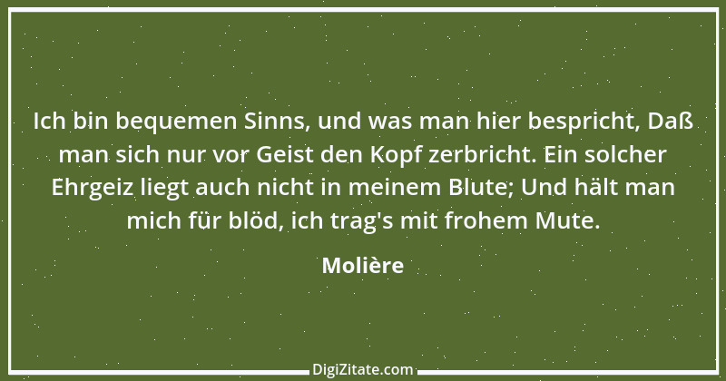 Zitat von Molière 5