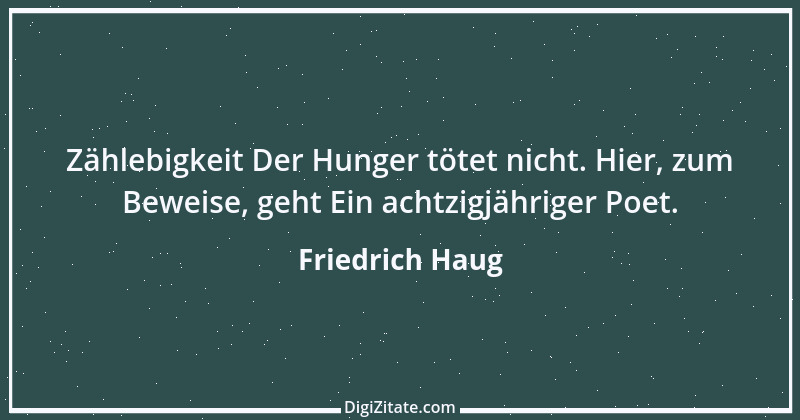 Zitat von Friedrich Haug 10