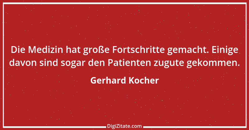 Zitat von Gerhard Kocher 112