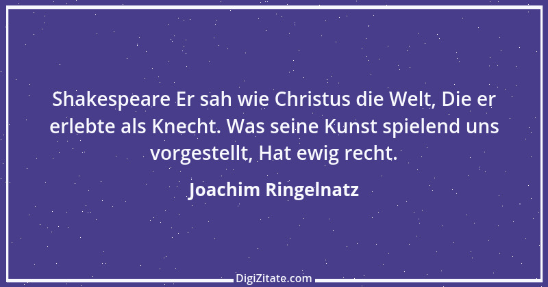 Zitat von Joachim Ringelnatz 96