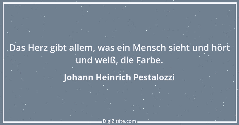 Zitat von Johann Heinrich Pestalozzi 74