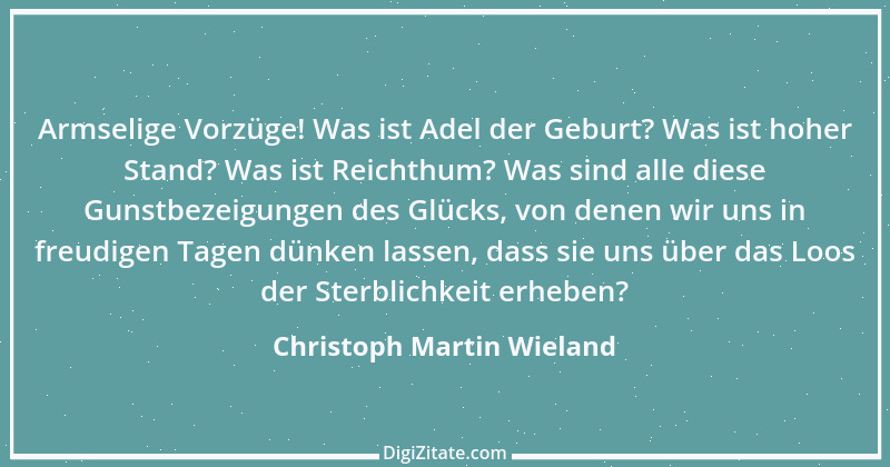 Zitat von Christoph Martin Wieland 27