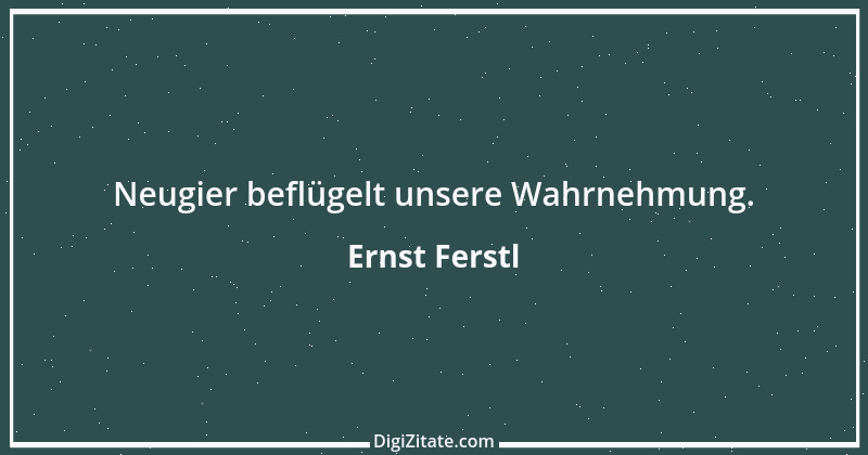 Zitat von Ernst Ferstl 2045