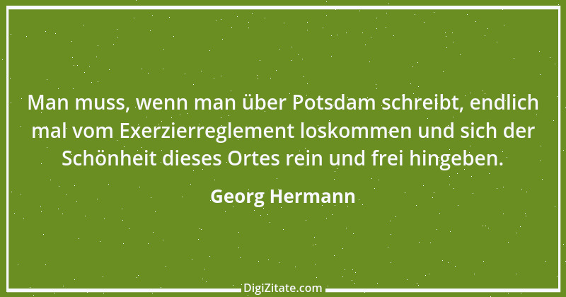 Zitat von Georg Hermann 1