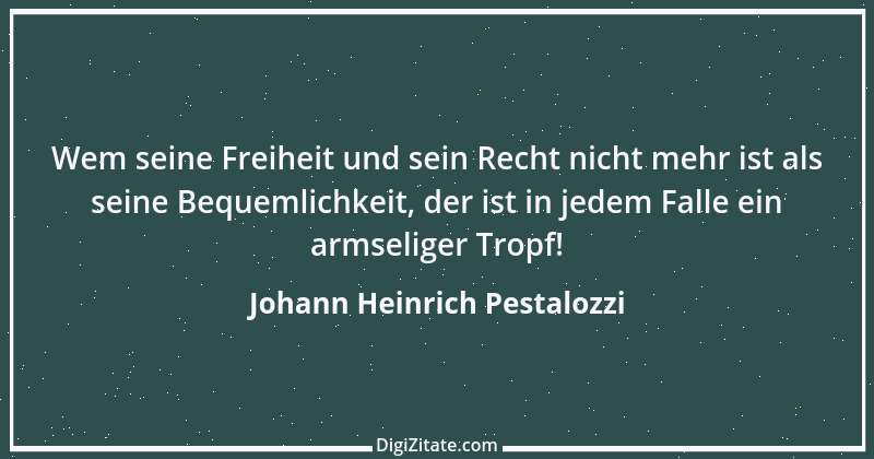 Zitat von Johann Heinrich Pestalozzi 75