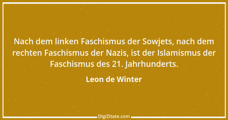 Zitat von Leon de Winter 3