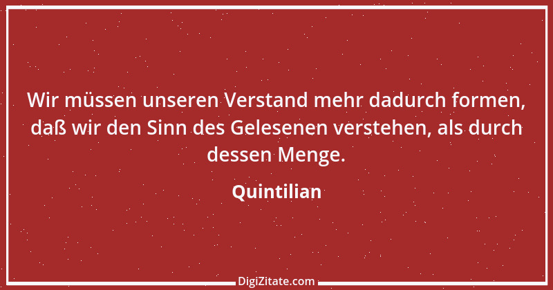 Zitat von Quintilian 13