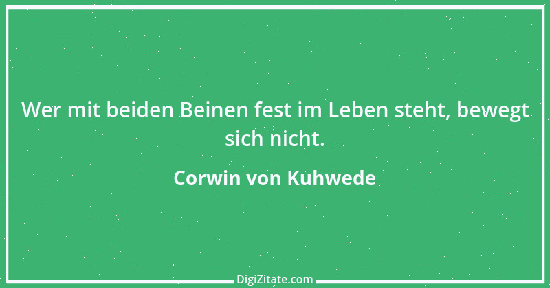 Zitat von Corwin von Kuhwede 2