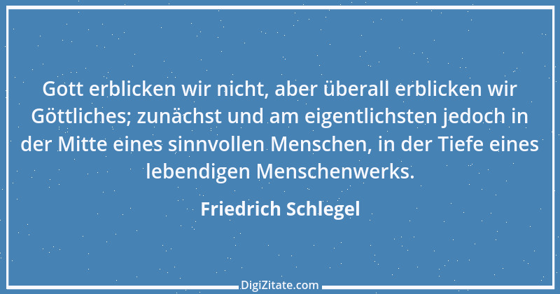 Zitat von Friedrich Schlegel 152