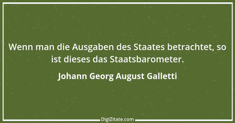 Zitat von Johann Georg August Galletti 61