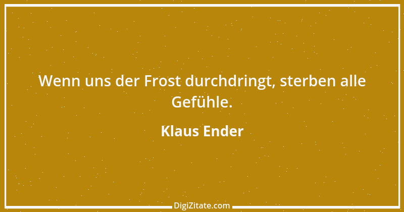 Zitat von Klaus Ender 278