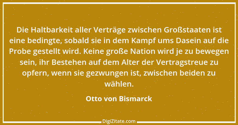 Zitat von Otto von Bismarck 303