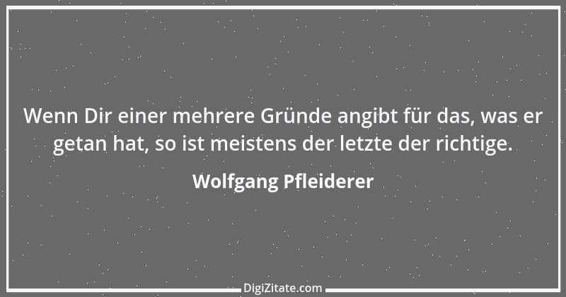 Zitat von Wolfgang Pfleiderer 20