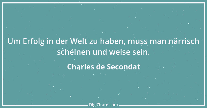 Zitat von Charles de Secondat 9