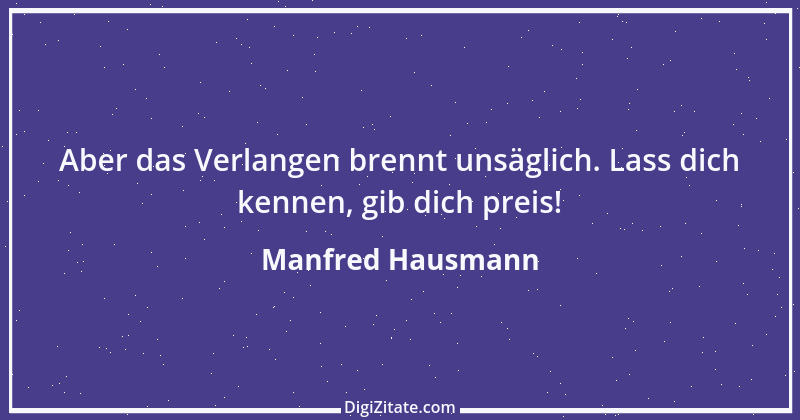 Zitat von Manfred Hausmann 2