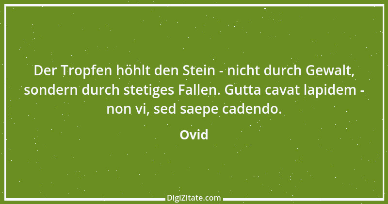 Zitat von Ovid 194