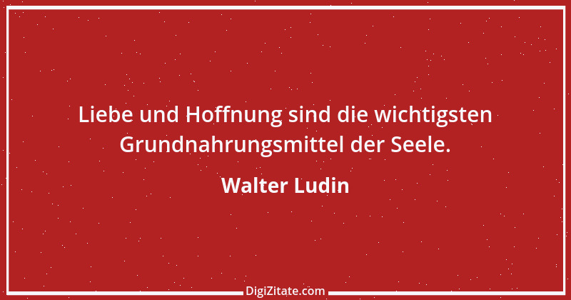 Zitat von Walter Ludin 1316