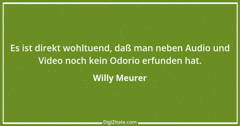 Zitat von Willy Meurer 1115