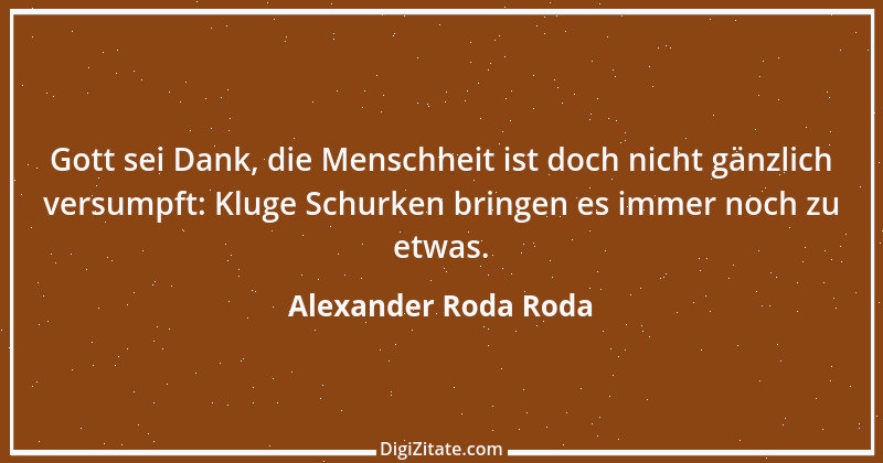 Zitat von Alexander Roda Roda 8