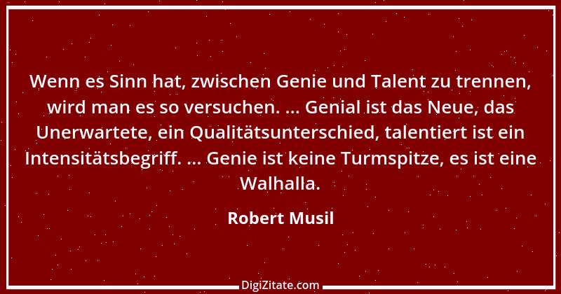 Zitat von Robert Musil 80