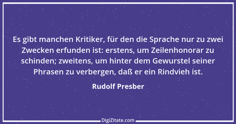 Zitat von Rudolf Presber 18