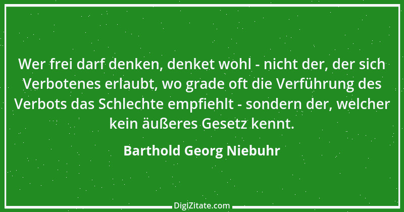 Zitat von Barthold Georg Niebuhr 8