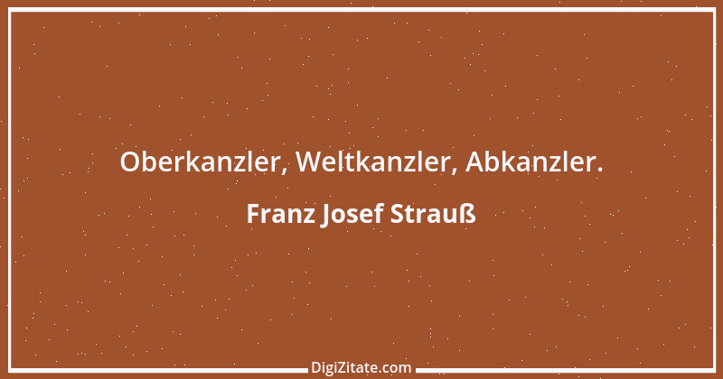 Zitat von Franz Josef Strauß 71