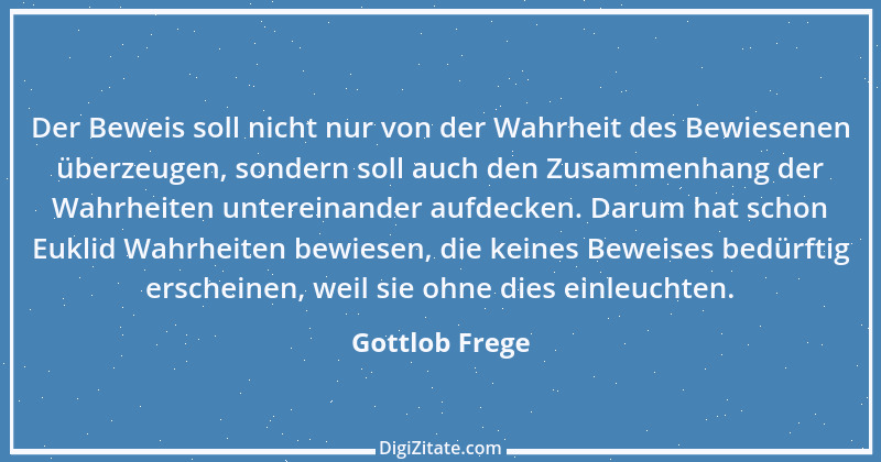 Zitat von Gottlob Frege 2