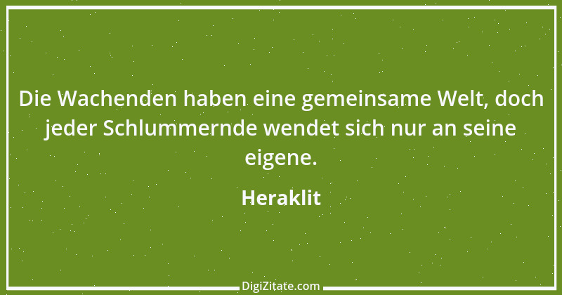 Zitat von Heraklit 18