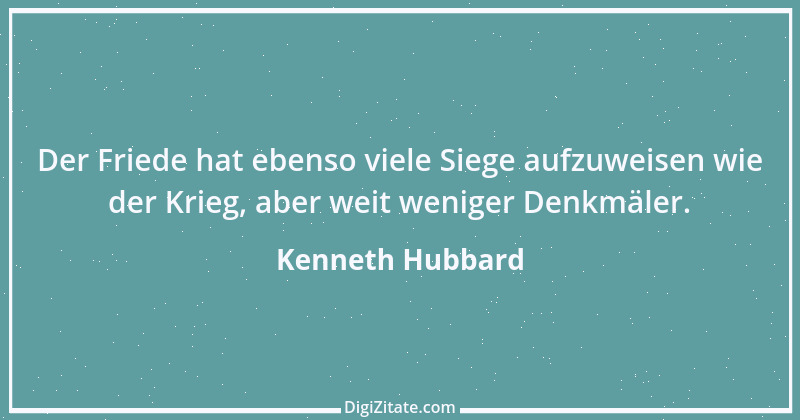 Zitat von Kenneth Hubbard 13