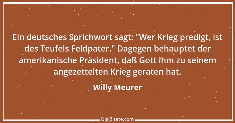 Zitat von Willy Meurer 908